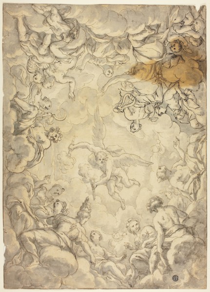 Prometheus Taking Fire From Olympus, n.d., Possibly Ludovico Cardi, called Il Cigoli (Italian,