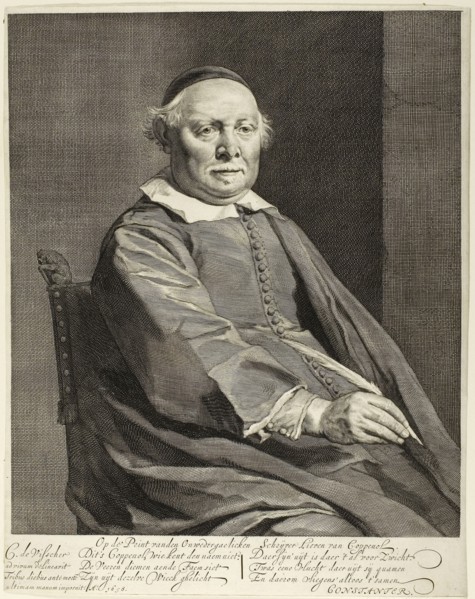 Lieven van Coppenol, n.d., Cornelis Visscher, the Elder, Netherlandish, c. 1520-1586, Holland,