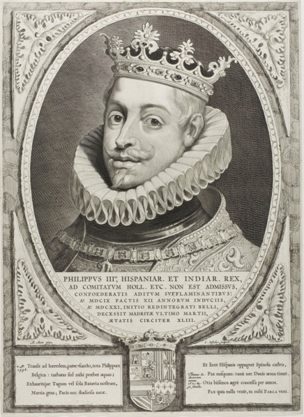 Philip III, King of Spain, n.d., Cornelis Visscher, the Elder (Netherlandish, c. 1520-1586), after