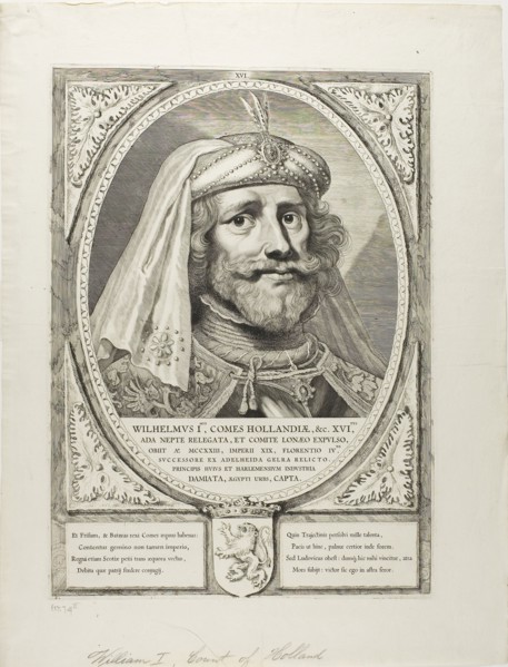 Count William of Holland V, n.d., Cornelis Visscher, the Elder, Netherlandish, c. 1520-1586,
