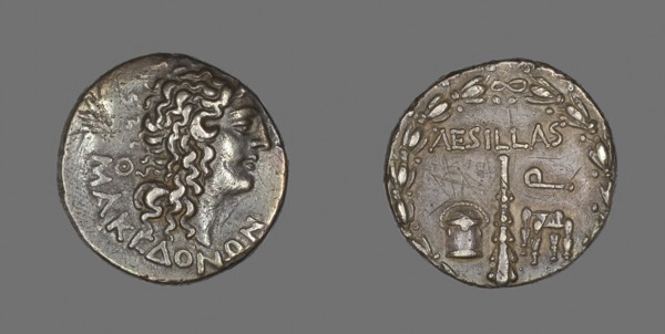 Tetradrachm (Coin) Portraying Alexander the Great, 93/92 BC, Greek, Macedonia, Silver, Diam. 2.8
