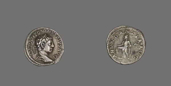 Denarius (Coin) Portraying Emperor Elagabalus, AD 222, Roman, minted in Rome, Roman Empire, Silver,