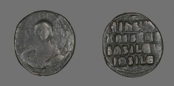 Anonymous Follis (Coin), AD 976/1028, attributed to Basil II and Constantine VIII, Byzantine,