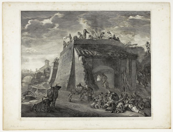 Lime-Kiln, from Cabinet Reynst, 1655–59, Cornelis Visscher (Dutch, c. 1629-1658), after Pieter van