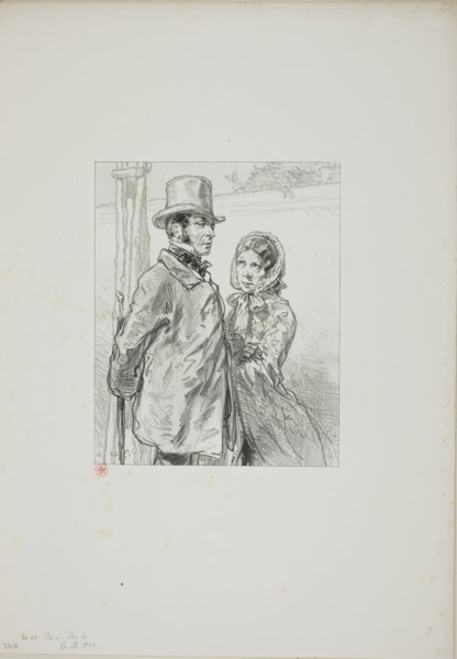 Masks and faces: Achille you don’t ask, 1857–58, Paul Gavarni, French, 1804-1866, France,