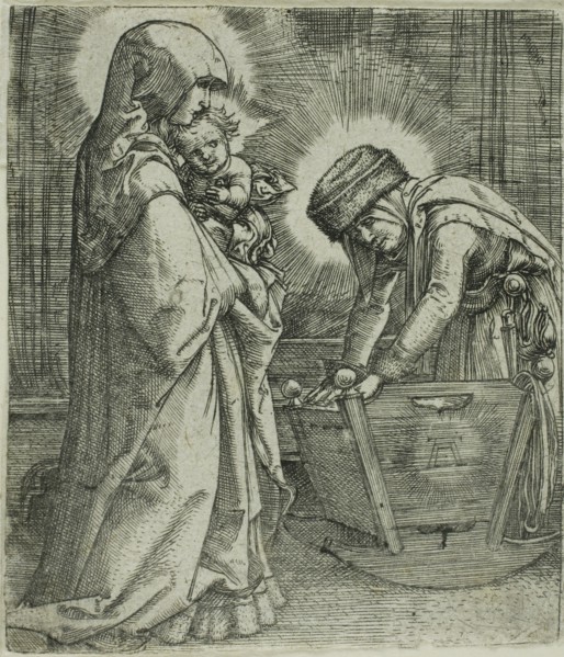 The Virgin and Child with Saint Anne at the Cradle, 1515/20, Albrecht Altdorfer, German, c
