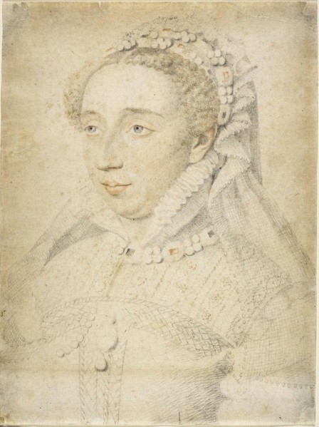 A Court Lady, 1555/72, Circle of Francois Clouet (French, c. 1510-1572), Style of Daniel Dumonstier