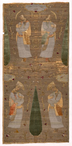 Panel, 1600/28, Iran (Persia), Iran, Silk, velvet weave, 153 x 72.4 cm (60 1/4 x 28 1/2 in.)