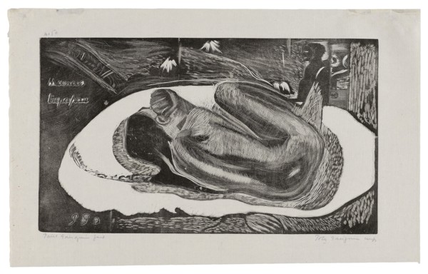Manao tupapau (She Thinks of the Ghost or The Ghost Thinks of Her), from the Noa Noa Suite,