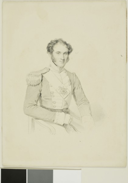 Colonel Impitt, n.d., Attributed to Samuel Cousins, English, 1801-1887, England, Graphite on cream