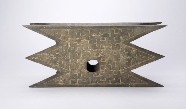 Architectural Fitting (Gong), Western Zhou dynasty, c.1050–770 B.C., China, Qishan county, Shaanxi