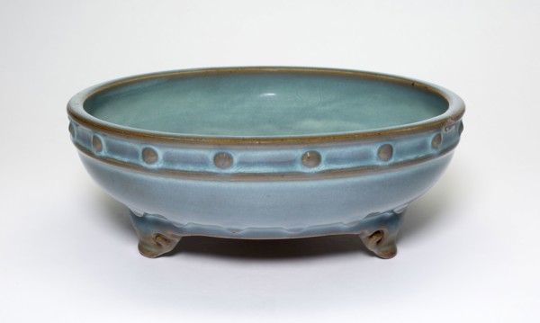 Circular Flowerpot Stand with Three Cloud-Shaped Feet, Jin dynasty (1115–1234), 13th century,