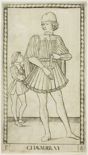 The Knight, plate six from The Ranks and Conditions of Men, c. 1465, Master of the E-Series