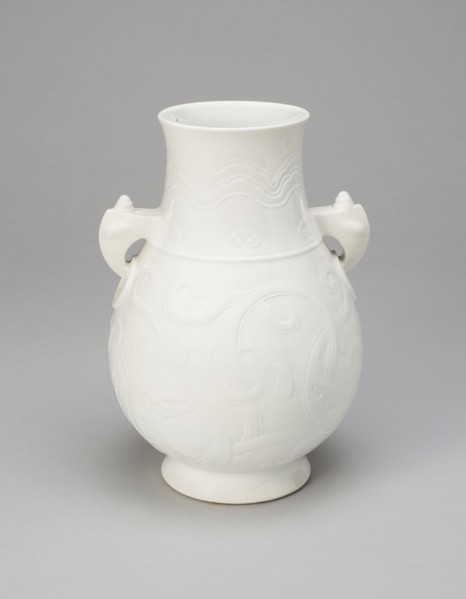 Vessel in the Form of an Ancient Bronze Jar (Hu), Qing dynasty (1644–1911), Qianlong reign