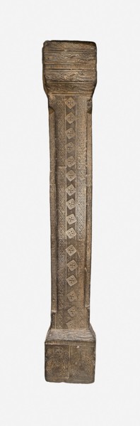 Pillar from Tomb Chamber, Western Han dynasty (206 B.C.–A.D. 9), 1st century B.C., China, probably