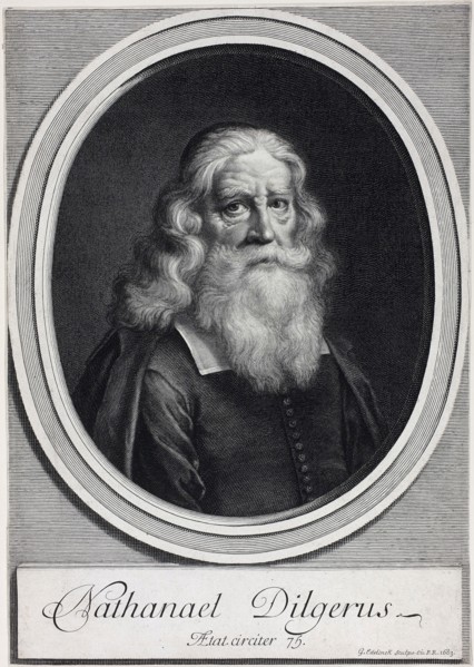 Nathanael Dilgerus, 1683, Gérard Edelinck, French, born Flanders, 1640-1707, France, Engraving on
