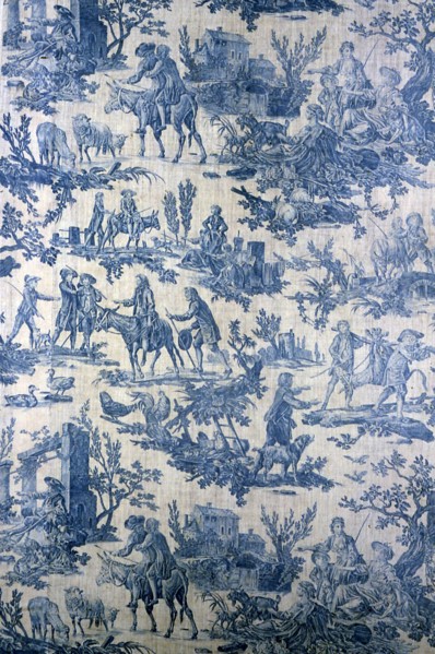 Le Meunier, Son Fils, et l’Ane (The Miller, His Son, and the Ass) (Furnishing Fabric), 1806,