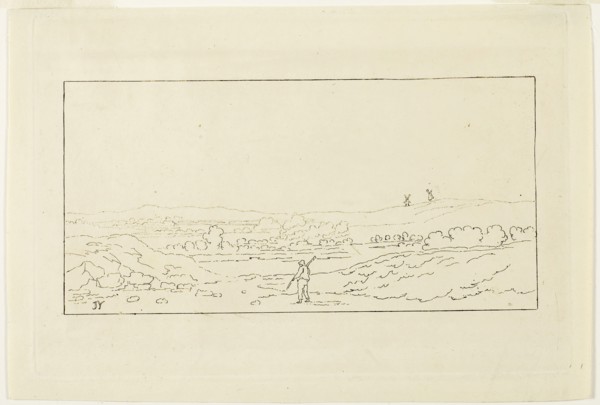 Landscape, published July 1, 1818, Unknown Artist (probably British, 19th century), after J. Young