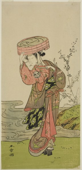 The Actor Segawa Yujiro (or Segawa Kikunojo III) in an Unidentified Role, c. 1774, Katsukawa