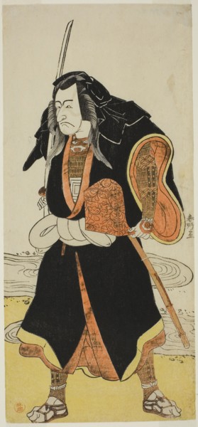The Actor Ichikawa Danjuro V, Probably as Ise no Saburo Disguised as Sanjo Uemon, Leader of a