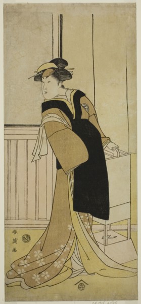 The Actor Segawa Kikunojo III as Otoma (?) in the Play Sayo no Nakayama Hiiki no Tsurigane (?),