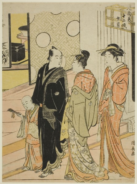 The Tenth Month (Jugatsu), from the series Twelve Months in the South (Minami juni ko), c. 1783/84,