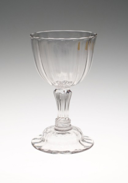 Goblet, c. 1740, England, Glass, 17 × 10.2 cm (6 11/16 × 4 in.)
