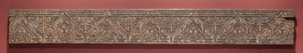 Fragment of an architectural molding, Marinid dynasty (1244–1465), 14th century, Morocco, Morocco,