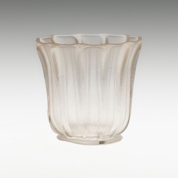 Bowl, 17th century, France, Nevers, Nevers, Glass, 7.9 x 8.1 cm (3 1/8 x 3 3/16 in.)
