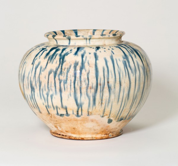Globular Jar, Tang dynasty (618–906), first half of 8th century, China, Slip-coated earthenware