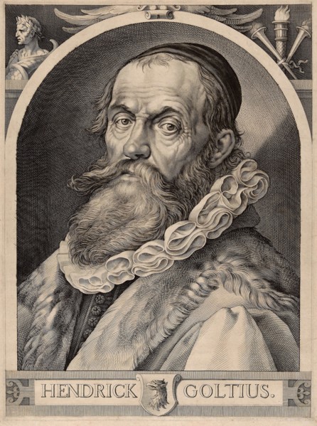 Portrait of Hendrick Goltzius, c. 1617, Jan Harmensz Muller (Dutch, 1571-1628), after Hendrick