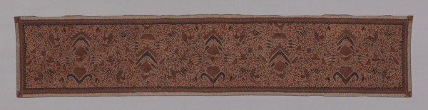Slendang (Shawl), 19th century, Indonesia, Central Java, Java, Cotton, batik dyed, 252.7 x 51.6 cm