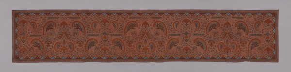 Slendang (Shawl), 19th century, Indonesia, Central Java, Java, Cotton, batik dyed, 266.3 x 52.8 cm