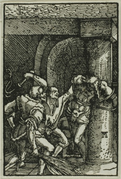 The Flagellation, from The Fall and Redemption of Man, 1513, Albrecht Altdorfer, German, c