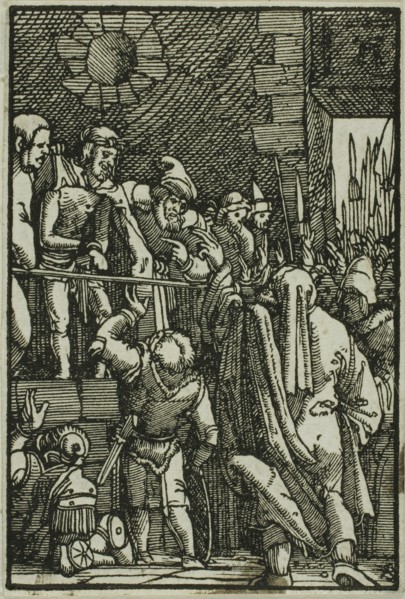 Ecce Homo, from The Fall and Redemption of Man, 1513, Albrecht Altdorfer, German, c.1480-1538,