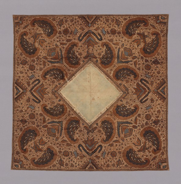 Headcloth (Iket Kepala), Late 19th century, Central Java, Indonesia, Java, Cotton, plain weave,
