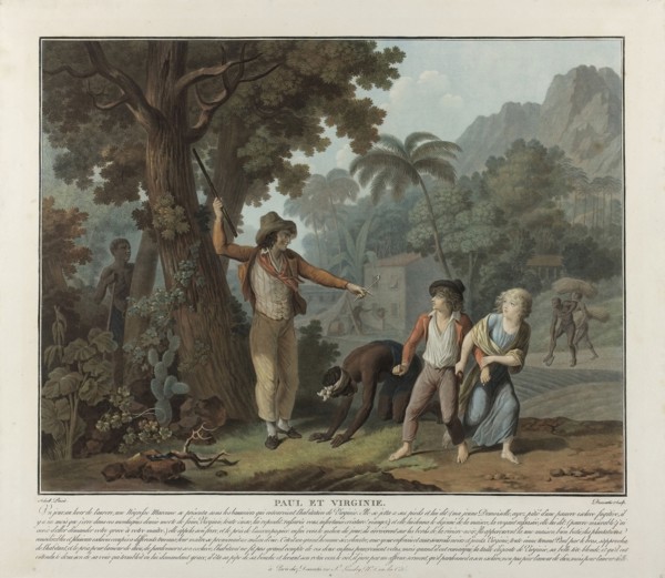 The Fugitive Slave, 1795, Charles-Melchior Descourtis, French, 1753-1820, France, Etching and
