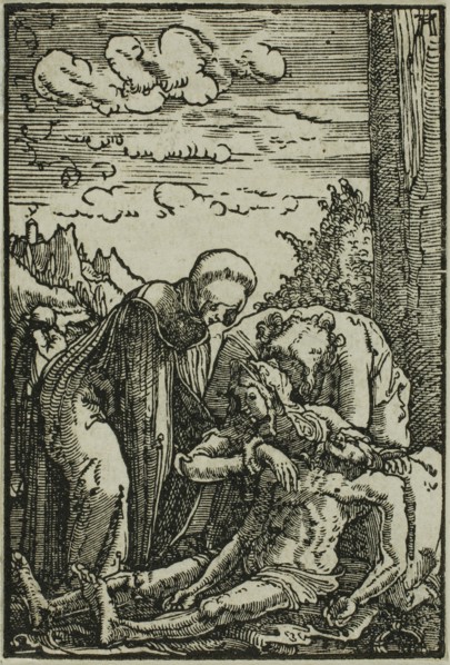 The Lamentation of the Virgin, from The Fall and Redemption of Man, 1513, Albrecht Altdorfer,