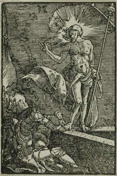 The Resurrection, from The Fall and Redemption of Man, 1513, Albrecht Altdorfer, German, c