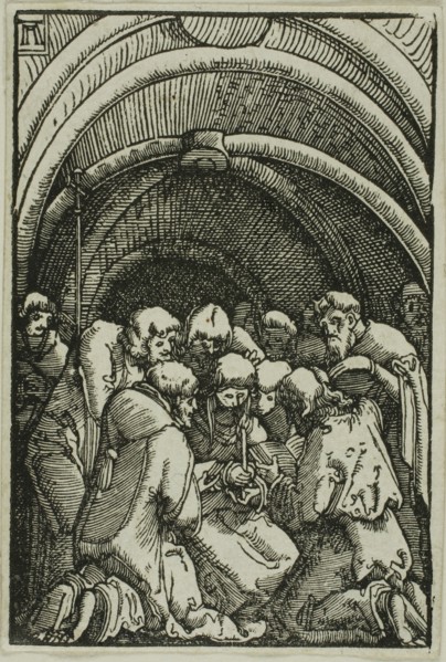 The Death of the Virgin, from The Fall and Redemption of Man, 1513, Albrecht Altdorfer, German, c