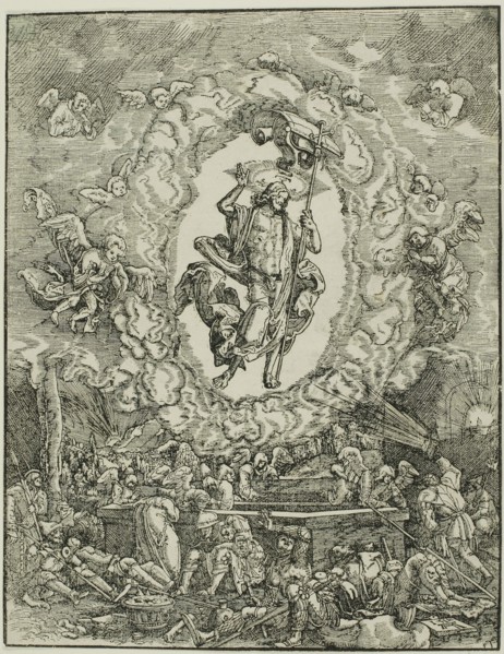 The Resurrection of Christ, 1512, Albrecht Altdorfer, German, c.1480-1538, Germany, Woodcut in