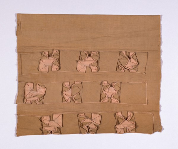 Sample (Dress Trimming), 1815/35, England or France, France, Cotton, twill weave, appliquéd with