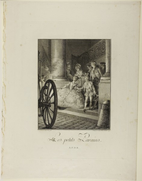 The Little Godfathers, from Monument du Costume Physique et Moral de la fin du Dix-huitième siècle,