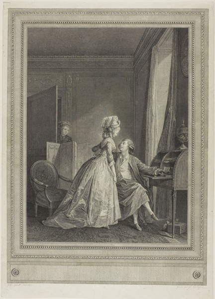 Tempting Offers, 1782, Jean Louis Delignon (French, 1755-1804), after Nicolas Lavreince (Swedish,