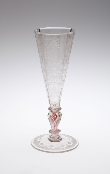 Goblet, Early 18th century, Germany, Glass, H. 21.1 cm (8 5/6 in.)