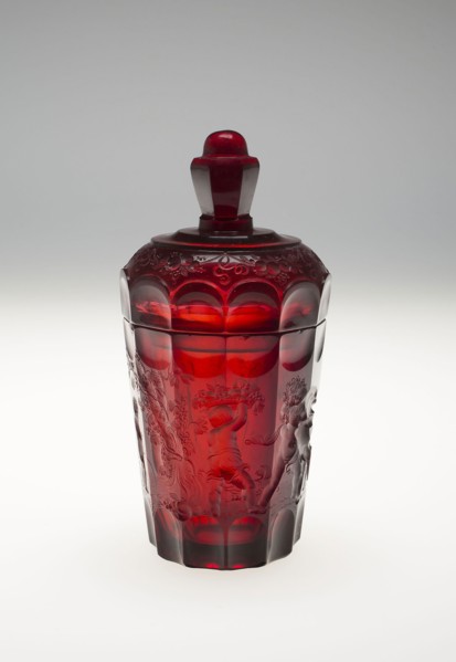 Beaker with Cover, 1685/1700, Engraving attributed to Gottfried von Spiller (German, born