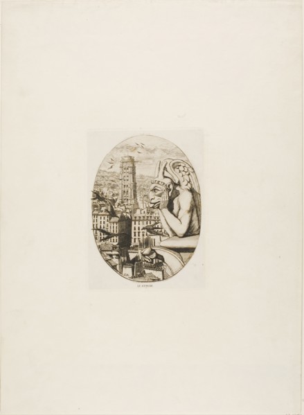 The Vampire, 1853, Charles Meryon (French, 1821-1868), printed by Auguste Delâtre (French,