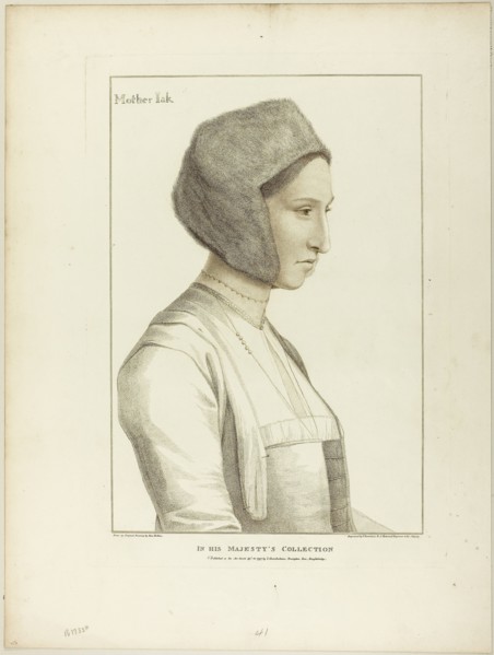 Mother Jak, April 10, 1797, Francesco Bartolozzi (Italian, 1727-1815), after Hans Holbein the