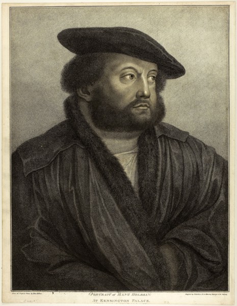 Hans Holbein, published June 25, 1798, Francesco Bartolozzi (Italian, 1727-1815), after Hans