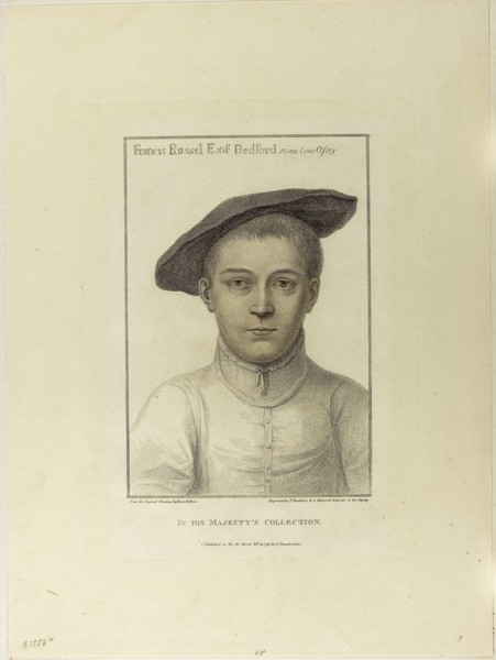 Francis Russell, February 19, 1796, Francesco Bartolozzi (Italian, 1727-1815), after Hans Holbein